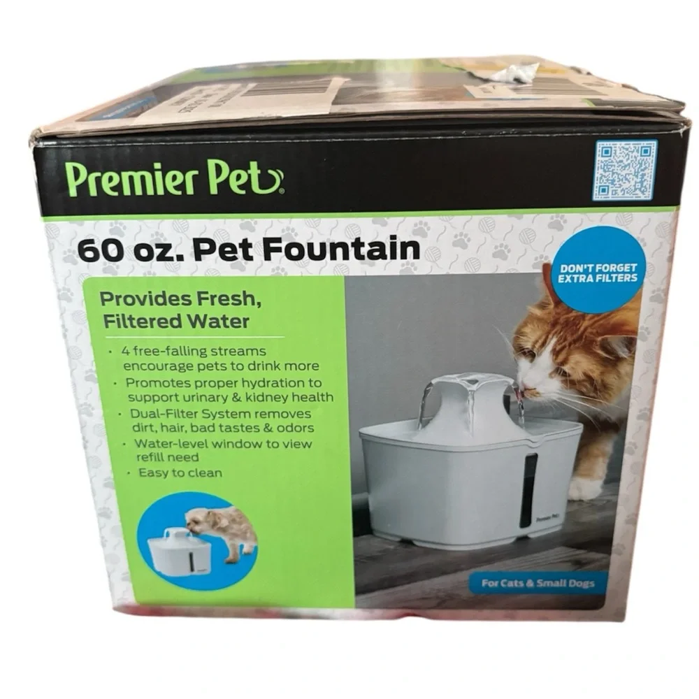 Premier Pet 60 OZ Pet Fountain